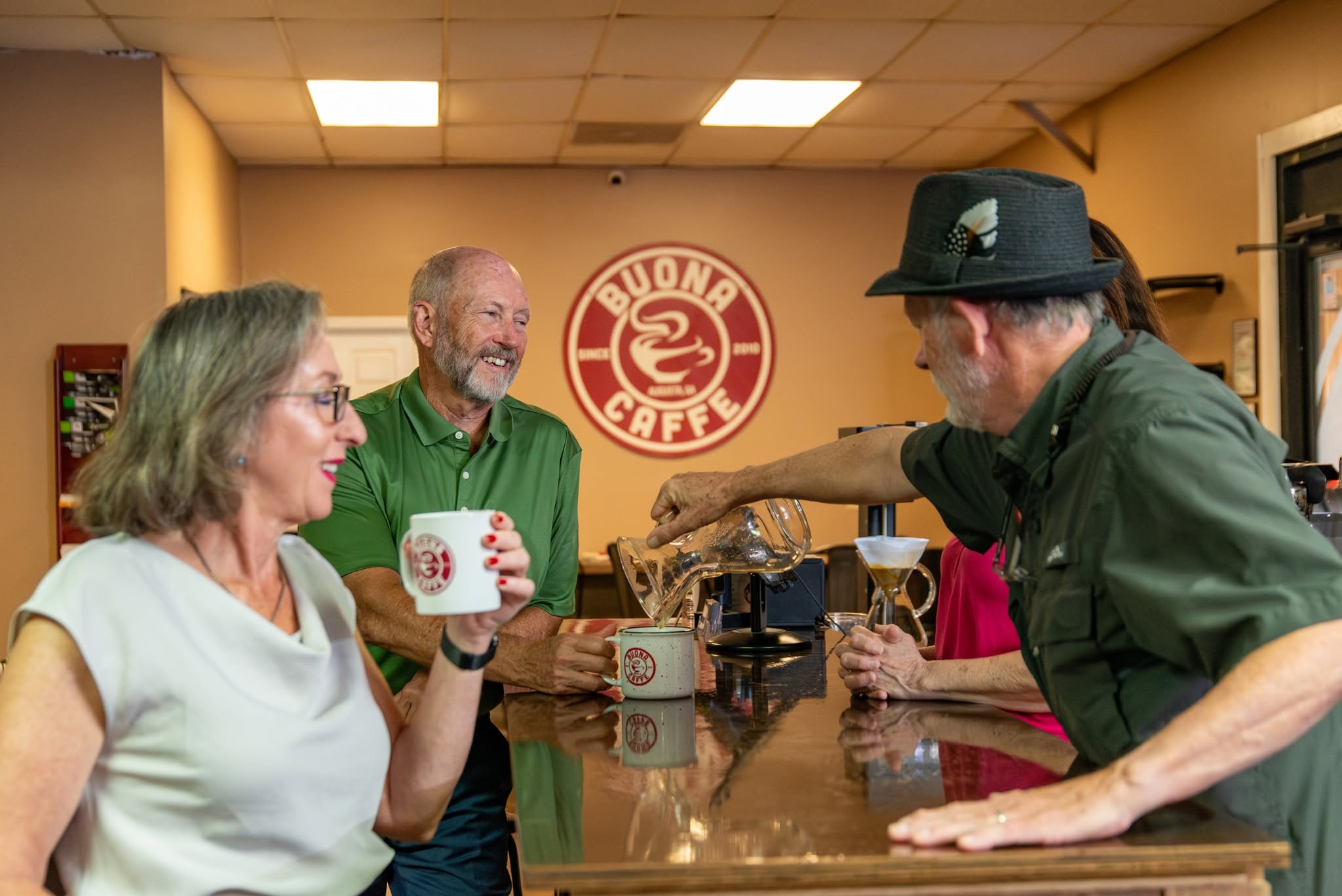 Ed and Rachel at Local Business in Augusta Enoch Tarver Law Firm | Home